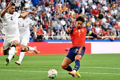 استعدادًا للمونديال.. منتخب العراق يقتنص تعادلاً بطعم الفوز أمام إسبانيا